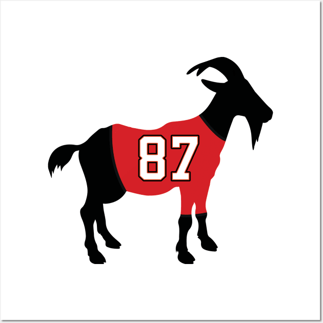 Rob Gronkowski GOAT Wall Art by cwijeta